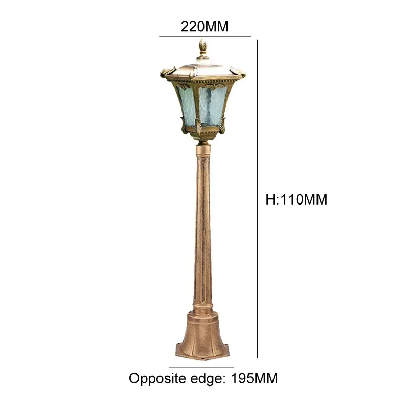 1.1M Led Outdoor Lawn Outdoor Garden Courtyard Community Landscape European Waterproof Grass Lamp - Image 7