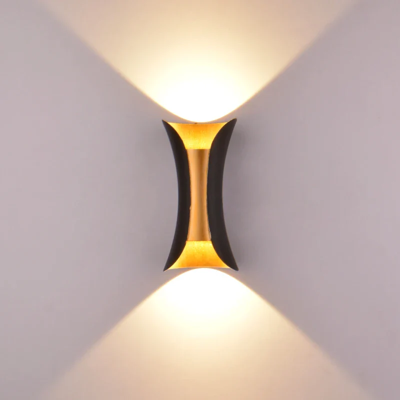 10W 20W 30W up down led wall lamp warm white or white 6000k wall light with black or white wall sconce housing AC85-265V - Image 2