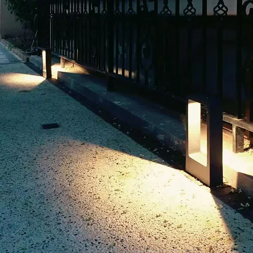 110V 220V DC12V 15W LED étanche lampe à gazon COB LED borne extérieure lumière extérieure sol jardin cour éclairage routier - Image 5