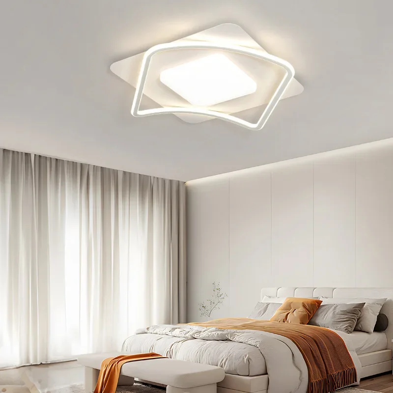 110V220V spectre complet crème vent Protection des yeux atmosphérique salon chambre principale Led plafonnier Packa - Image 4
