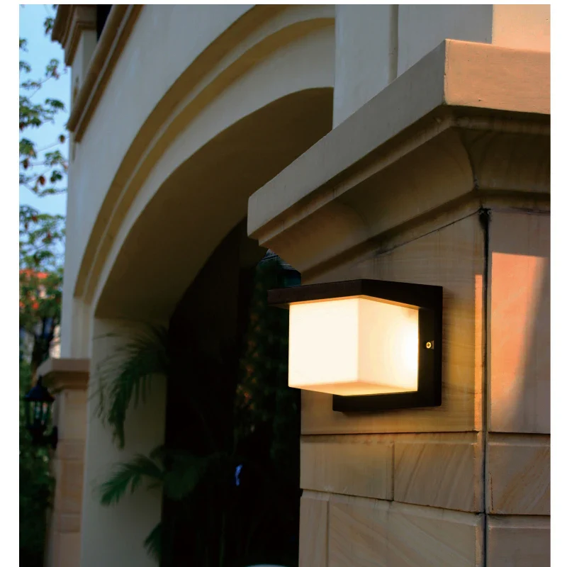 15W outdoor wall lamp led special design good looking wall light with warm white or white doorway aluminum wall sconce garden - Image 5