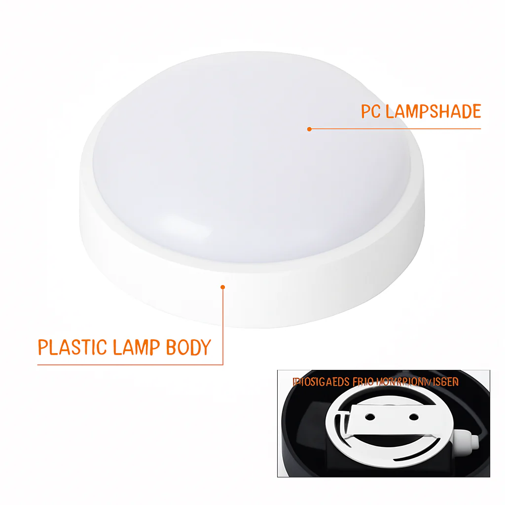 16W/20W Outdoor LED Ceiling Lamp Motion Sensor IP65 Waterproof Ceiling Light Porch Corridor Entrance Kitchen Bathroom Lighting - Image 9