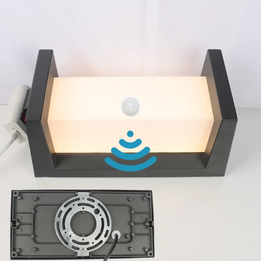 18W 30W Outdoor LED Wall Lamp PIR Motion Sensor IP65 Waterproof Porch Light Balcony Garden Corridor Wall Sconce Lighting Fixture - Image 6