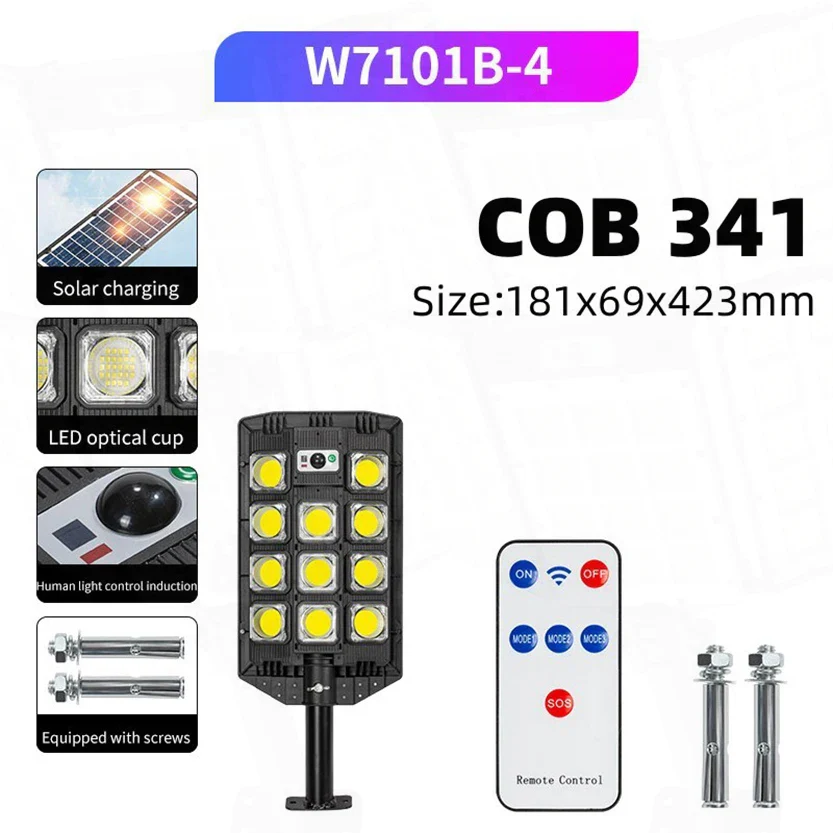 20000W Split Solar Street Light Outdoor Aluminum Solar Street Light Garden Sunlight House Remote Control Waterproof Wall Lamp - Image 41