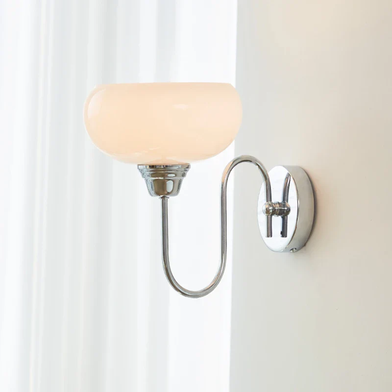 2024 Bauhaus Medieval Modern French Bedroom, Study Room, Living Room Chandelier Designer Nordic Retro Wall Lamp - Image 3