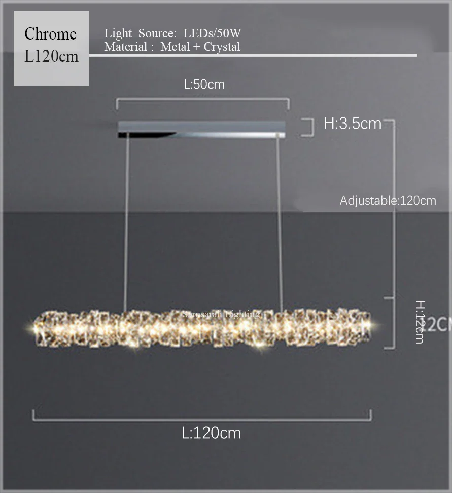 2024 Luxury K9 Crystals Chandelier Led Pendant Lights Steel Luxury Hanging Lamp Fixtures For Home decoration - Image 18