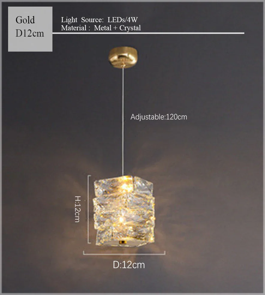 2024 Luxury K9 Crystals Chandelier Led Pendant Lights Steel Luxury Hanging Lamp Fixtures For Home decoration - Image 20