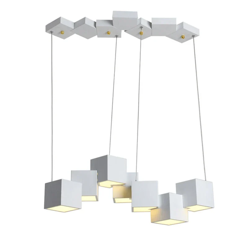 2024 Magic Cube Led Creative Pendant Light Ceilng Hanging Lamp for Dining Room Living Room Light Fixture Samsarah Lighting - Image 6