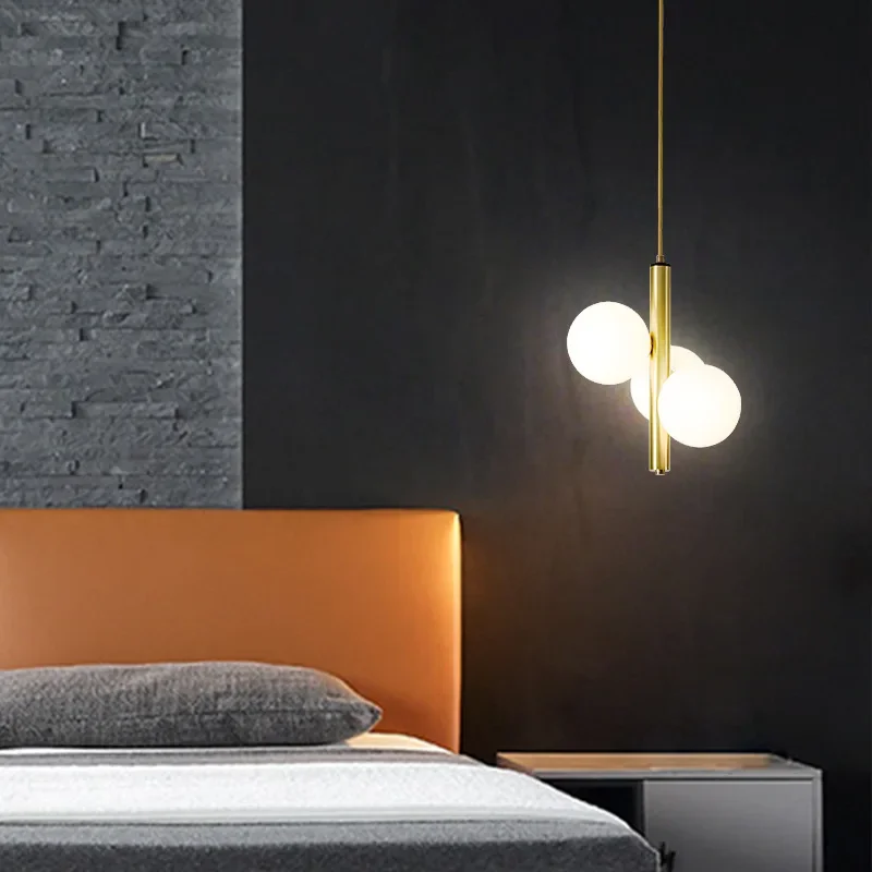 2024 Modern LED Chandelier droplight Modern Nordic Style Ceiling Hanging lamp Dining Room Bedroom Bedside Pendant Lamp - Image 5