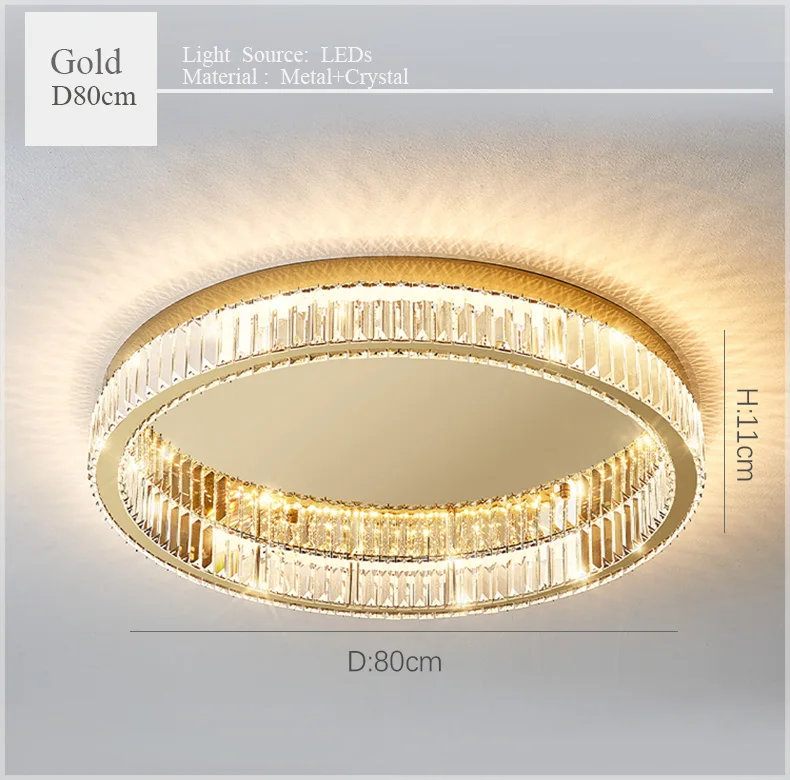 2024 Originality Personality Luxury Crystal Chandelier Lighting For Living Room Bedroom Study Crystal Ceiling Lamp - Image 7