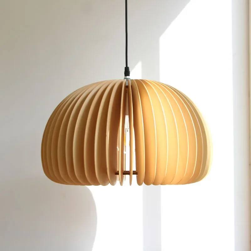 2024Modern Originality Decoration Pumpkin Lampshade Chandeliers For Dining Room Study Bedroom Chandeliers - Image 2