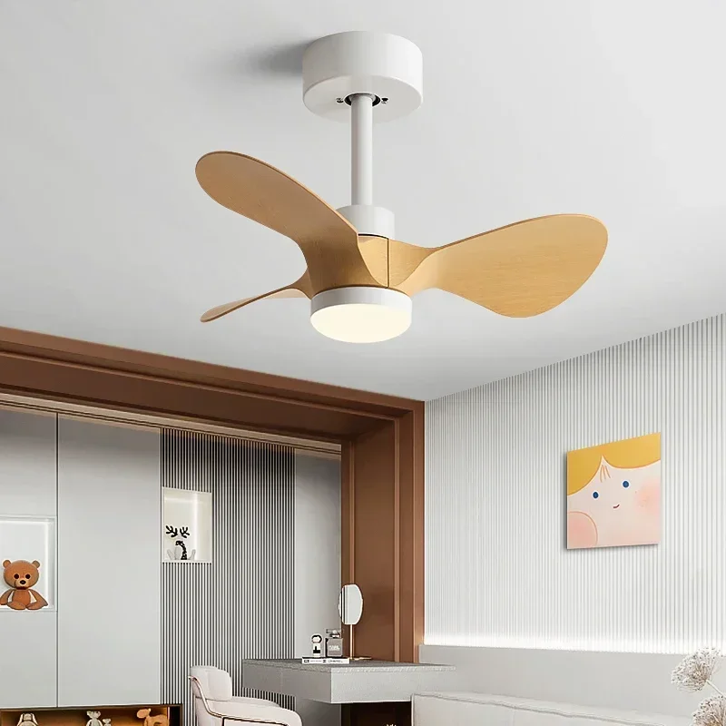 24Inch Mini Ceiling Fan Modern Simplicity Coffee Shop Creative Kid Fan Lights Aisle Balcony Children's Room Fan Lights 110V 220V - Image 2