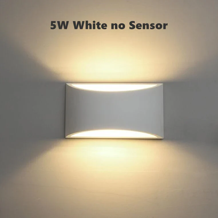 5W 7W COB LED Outdoor Wall Lamps PIR Motion Sensor Aluminum Porch Garden Corridor Light Up and Down Lighting Indoor Sconce Light - Image 12