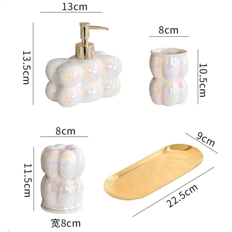 accessoires de bain en céramique pour une salle élégante - Image 5