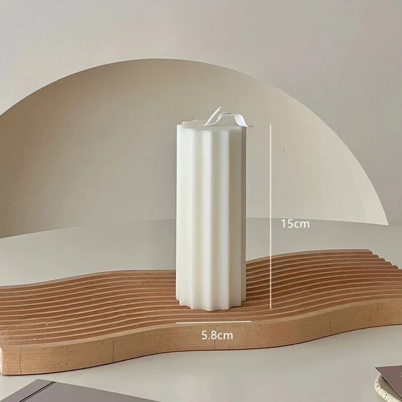 accessoires de décoration moderne bougies parfumées géométriques de luxe - Image 9