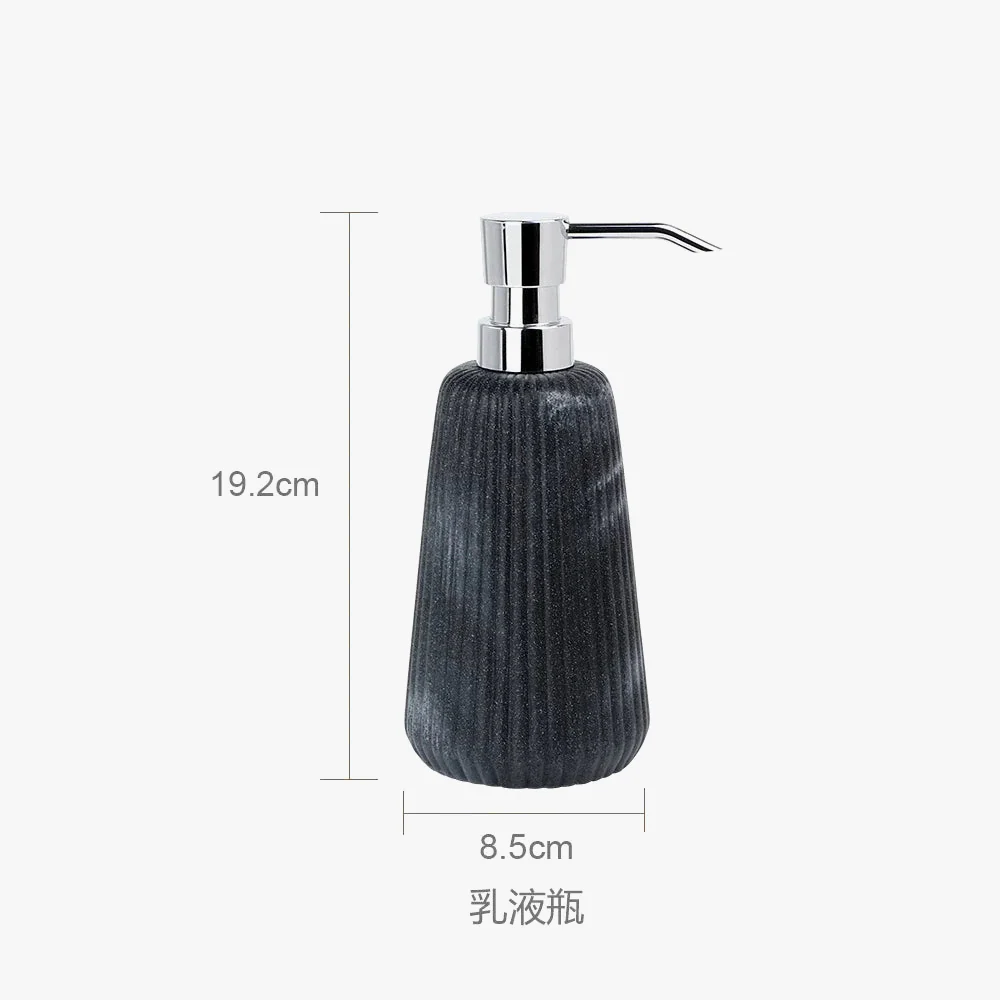 accessoires de salle de bain en grès pour rangement et décoration - Image 9