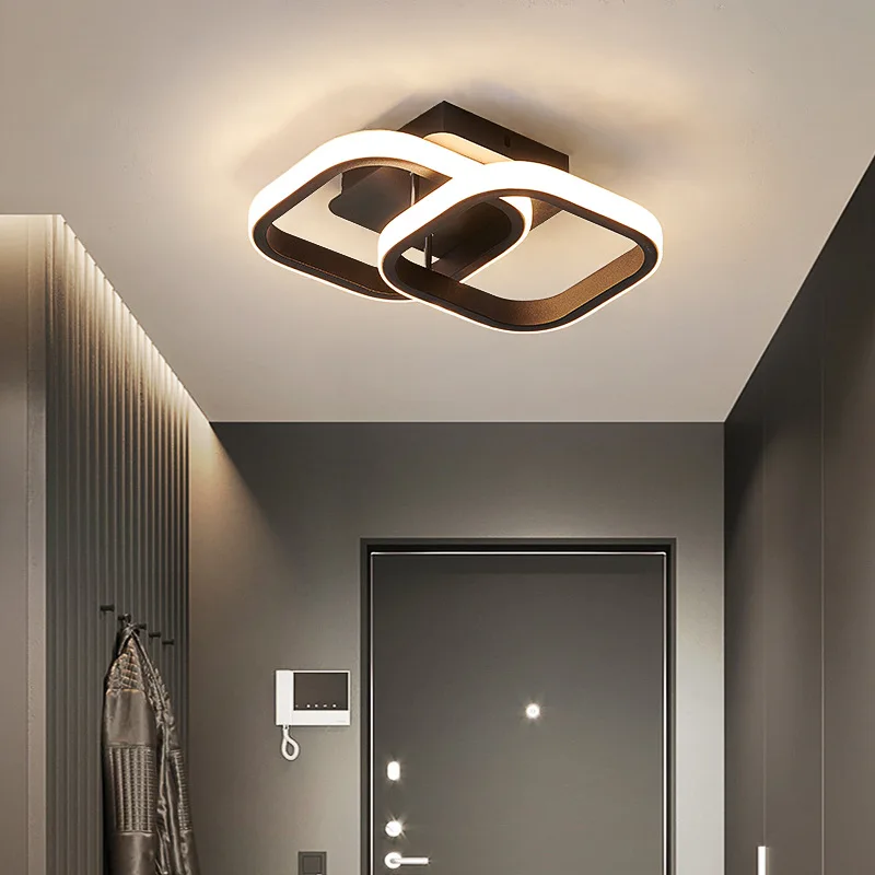 Applique chambre lampe moderne minimaliste escalier allée couloir balcon lampe salon fond applique AC85-265V - Image 4