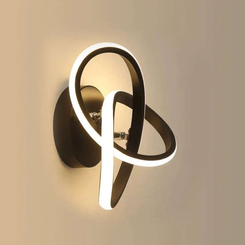 Applique chambre lampe moderne minimaliste escalier allée couloir balcon lampe salon fond applique AC85-265V - Image 5