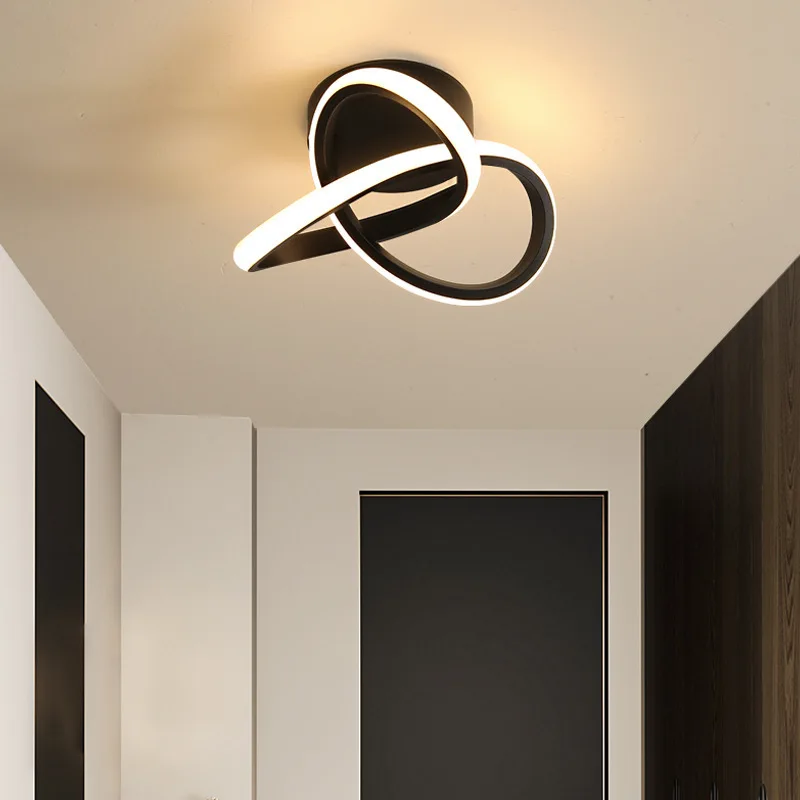 Applique chambre lampe moderne minimaliste escalier allée couloir balcon lampe salon fond applique AC85-265V - Image 6