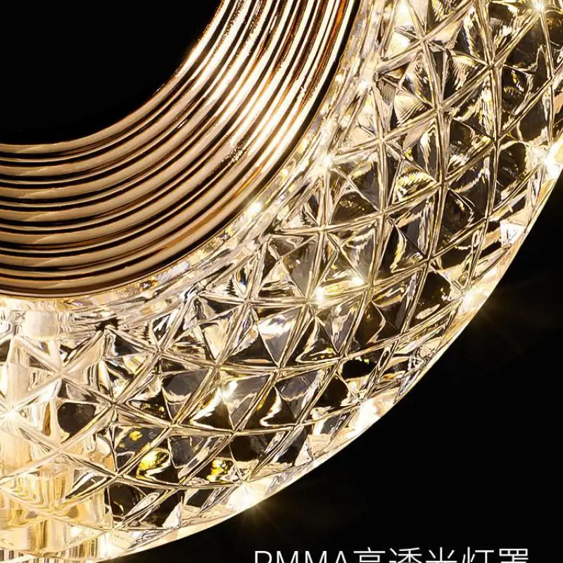 applique murale à led abat-jour diamant design moderne pour intérieur - Image 2
