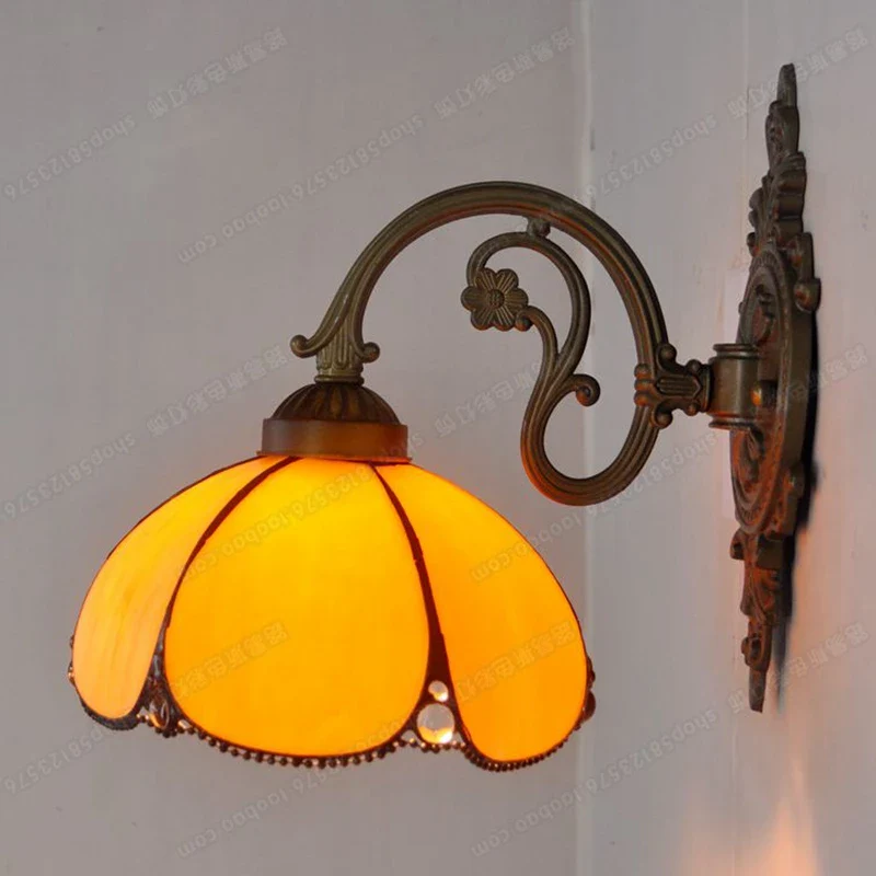applique murale baroque américaine style tiffany pour éclairage décoratif - Image 9