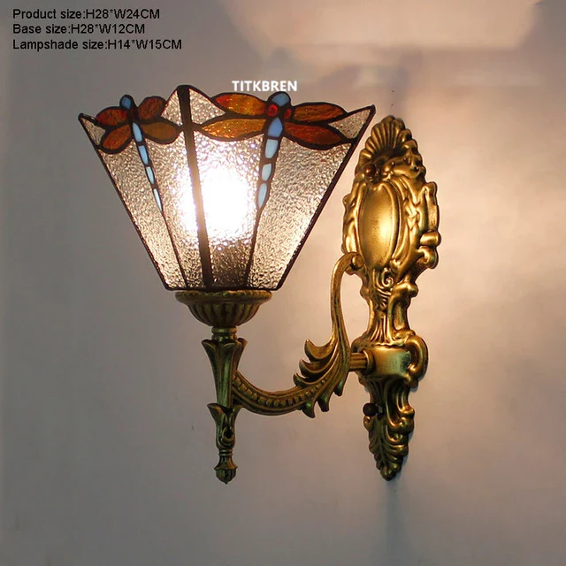 applique murale baroque en verre teinté à fleurs turques - Image 12