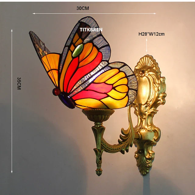 applique murale baroque en verre teinté à fleurs turques - Image 17