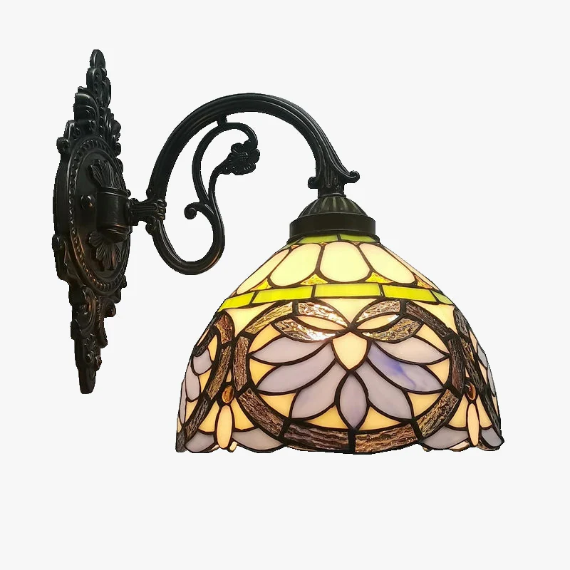 applique murale coeur style tiffany pour intérieur et extérieur - Image 5