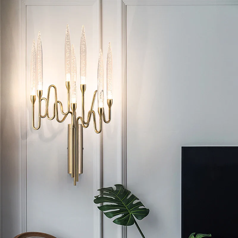 applique murale de luxe led g4 pour hôtel wf-w32-7d - Image 2