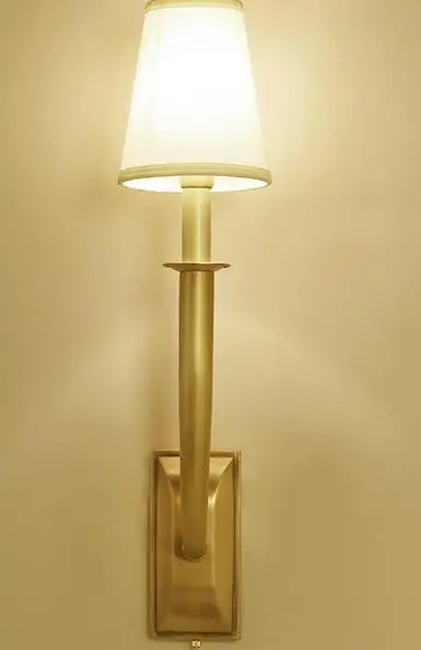 applique murale décorative à deux têtes avec miroir lumineux à led - Image 8
