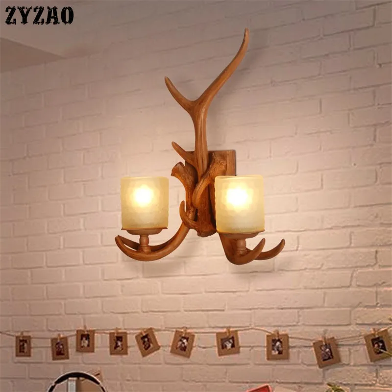 applique murale décorative en bois de cerf pour intérieur - Image 3