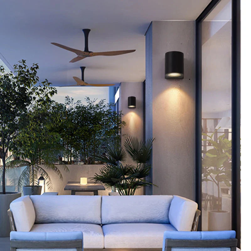 Applique murale éclairage extérieur étanche porche moderne balcon terrasse lampe IP54 applique jardin décoration éclairage mural - Image 4