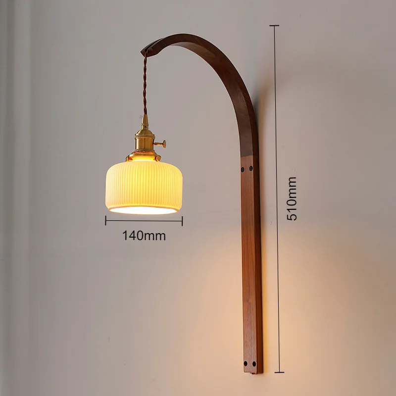 applique murale en bois à led pour décoration intérieure - Image 9