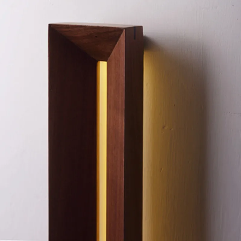 applique murale en bois moderne pour éclairage intérieur - Image 4
