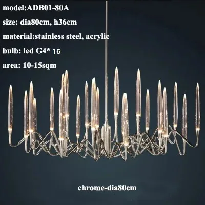 applique murale en cristal design lumineux pour intérieur élégant - Image 14