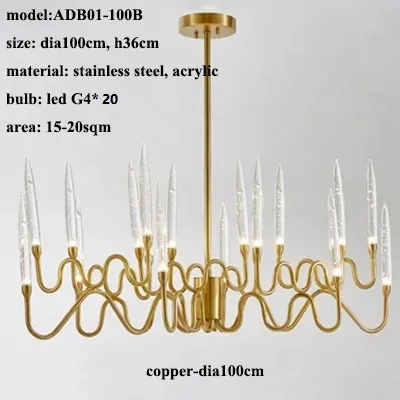 applique murale en cristal design lumineux pour intérieur élégant - Image 18