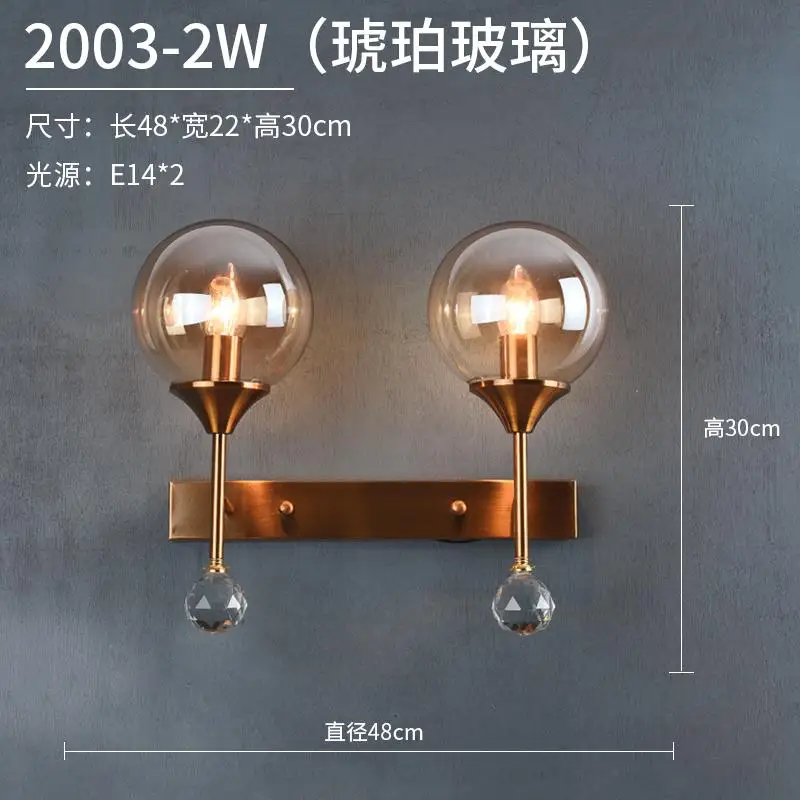 applique murale en cristal design moderne pour éclairage intérieur - Image 9