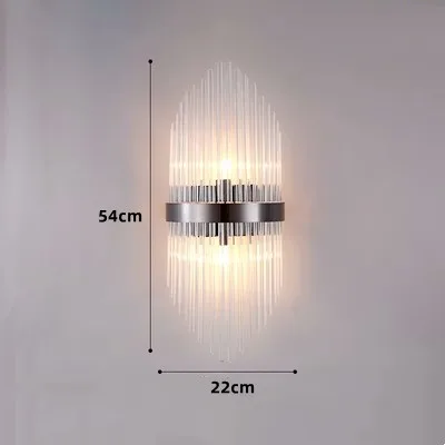applique murale en cristal design pour éclairage moderne de la maison - Image 13
