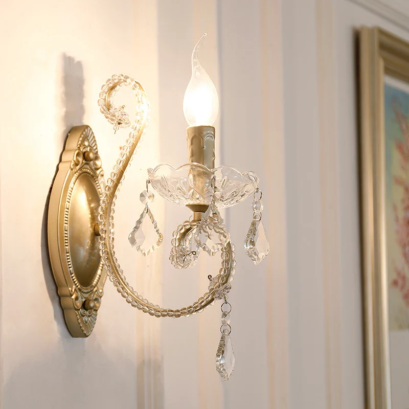 applique murale en cristal moderne avec éclairage led élégant - Image 3