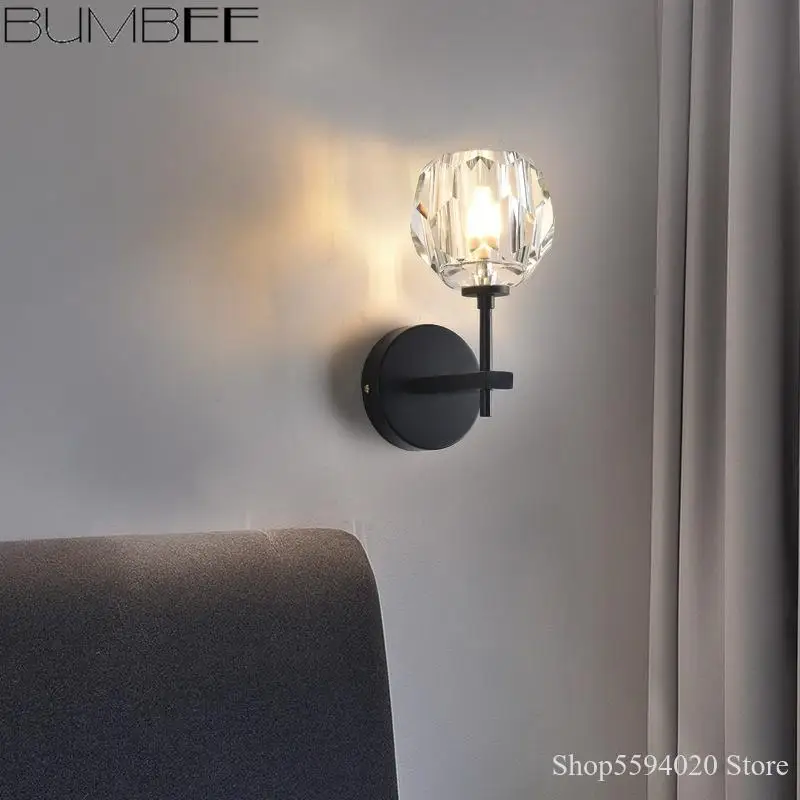 applique murale en cristal postmoderne pour décoration intérieure élégante - Image 4