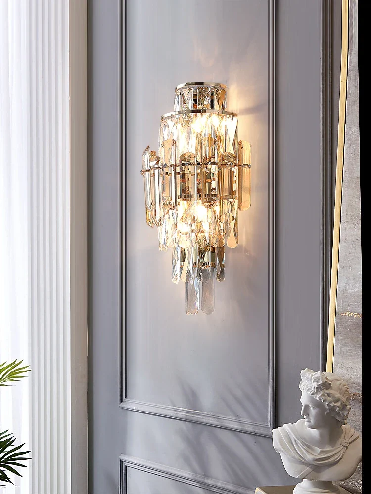 applique murale en cristal pour éclairage intérieur et extérieur - Image 3