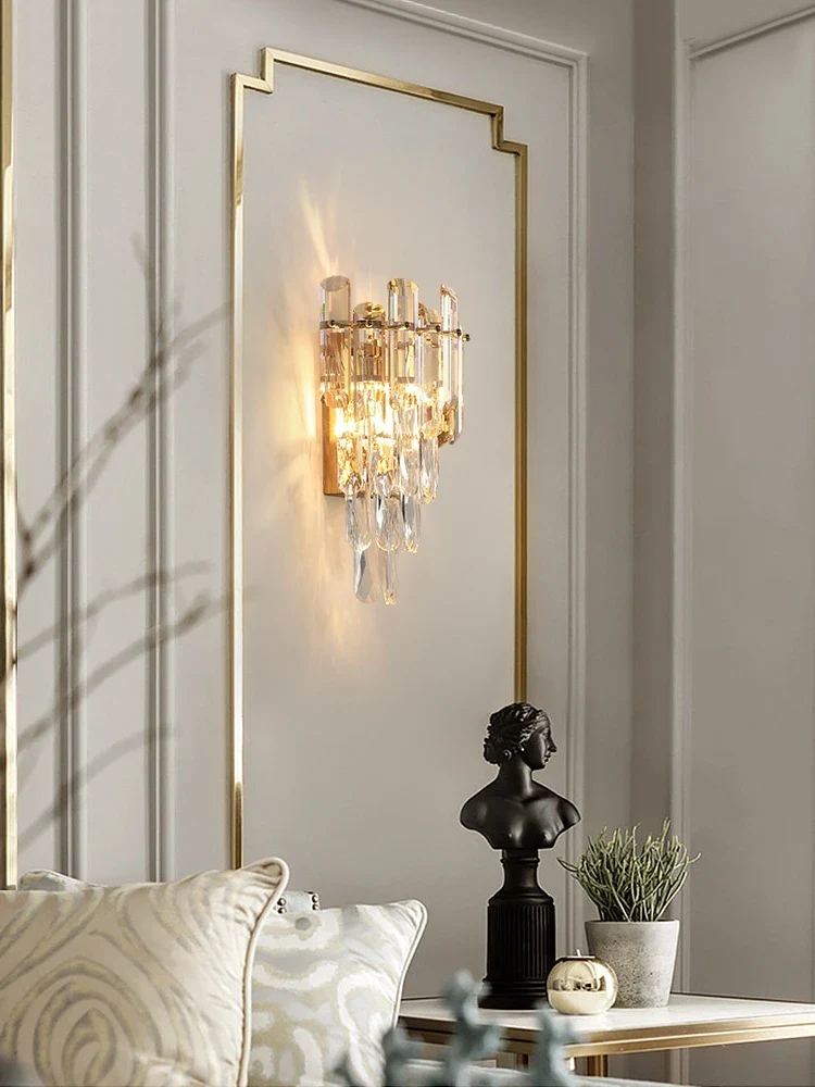applique murale en cristal pour éclairage intérieur et extérieur - Image 4