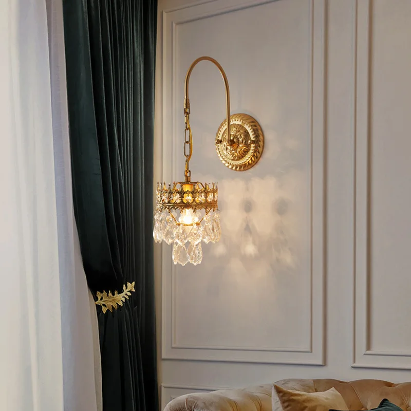 applique murale en cristal rétro pour décoration intérieure élégante - Image 5