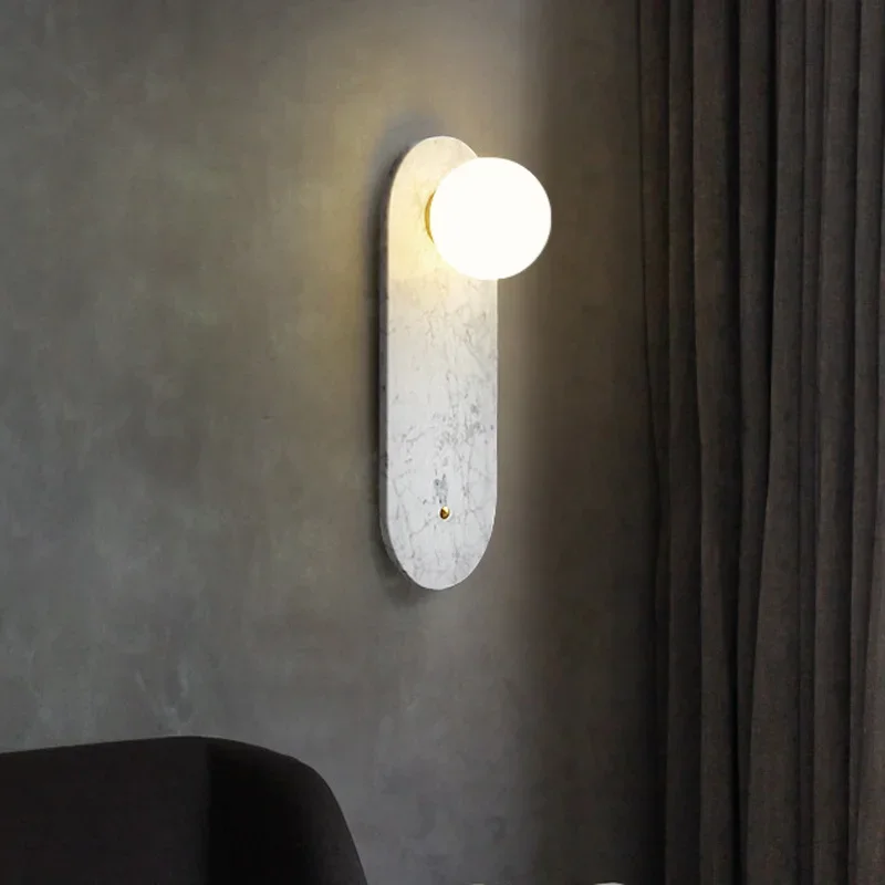 applique murale en marbre pour décoration intérieure élégante - Image 4