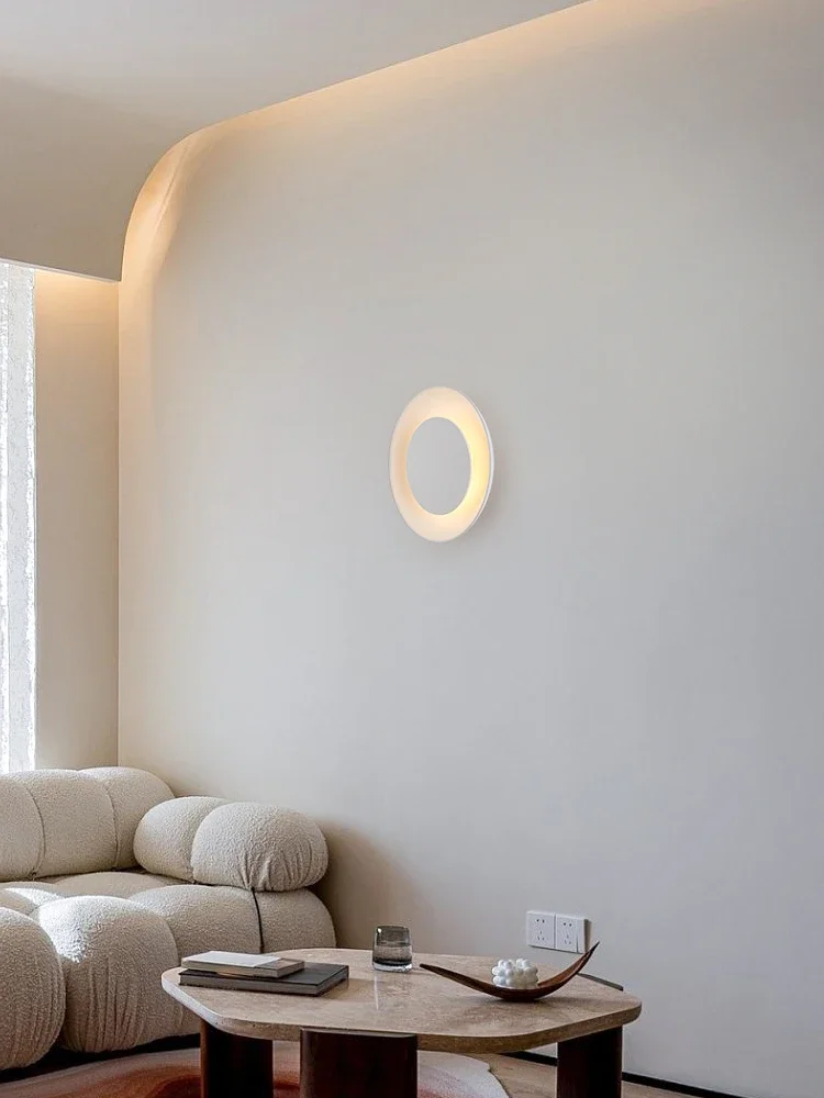 applique murale en plâtre design led moderne minimaliste créative - Image 2