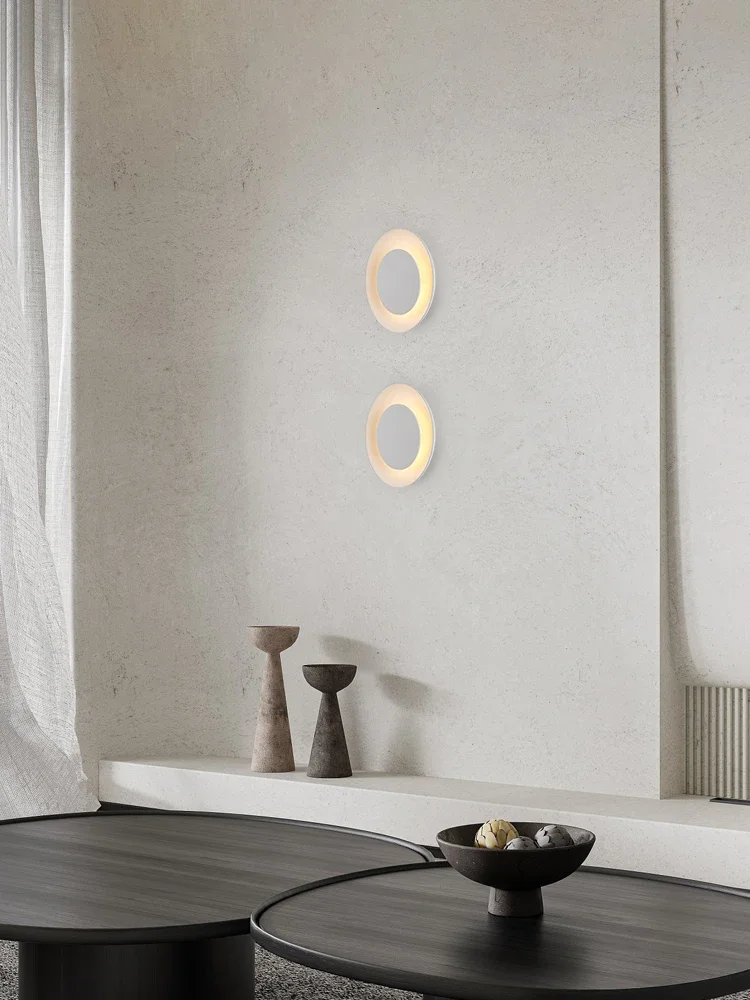 applique murale en plâtre design led moderne minimaliste créative - Image 3