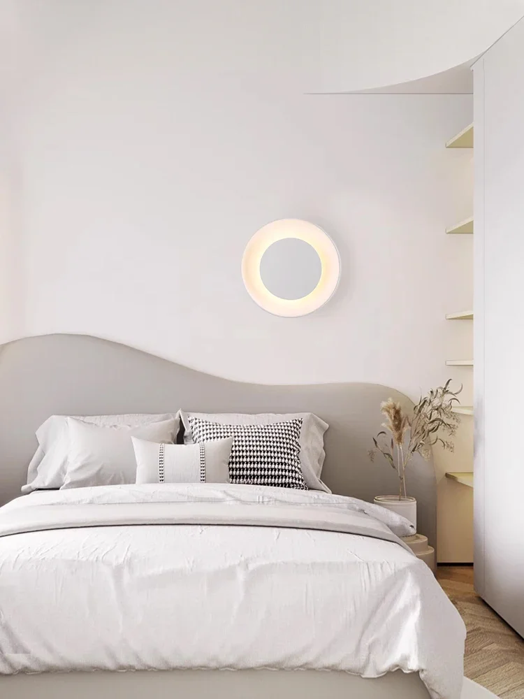 applique murale en plâtre design led moderne minimaliste créative - Image 8