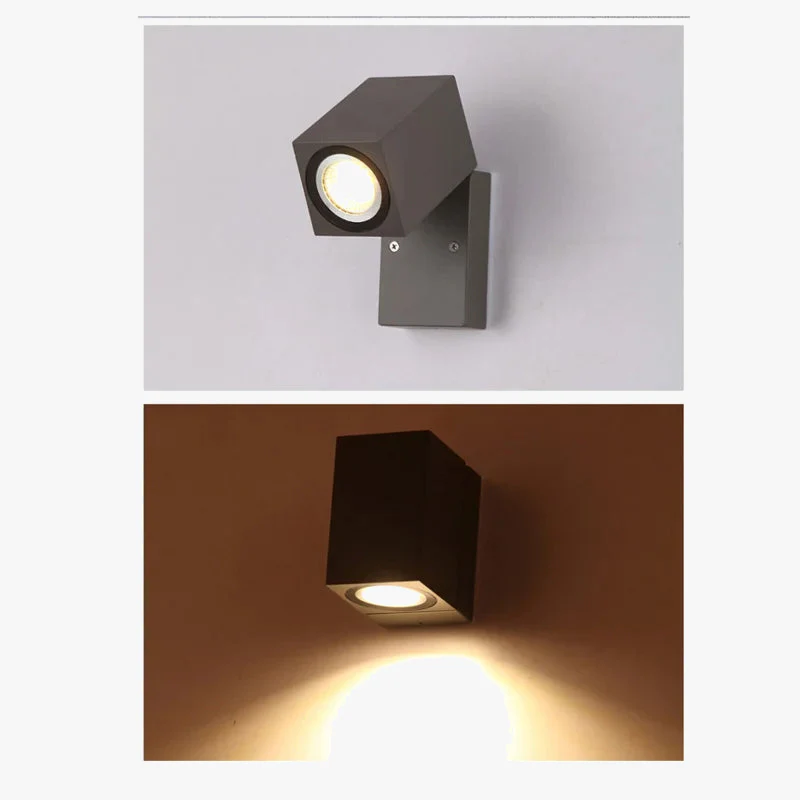 applique murale extérieure led étanche et lumineuse pour balcons et allées - Image 5