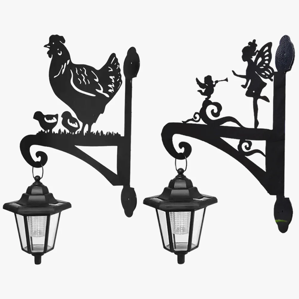 applique murale extérieure solaire pour jardin et oiseaux - Image 3