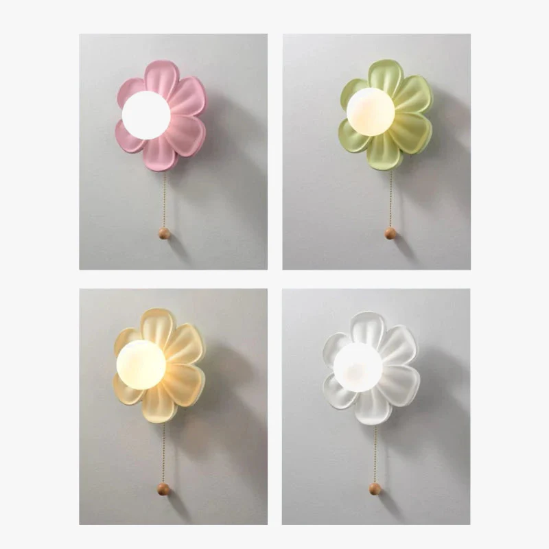 applique murale fleurs pour chambre de princesse moderne - Image 5